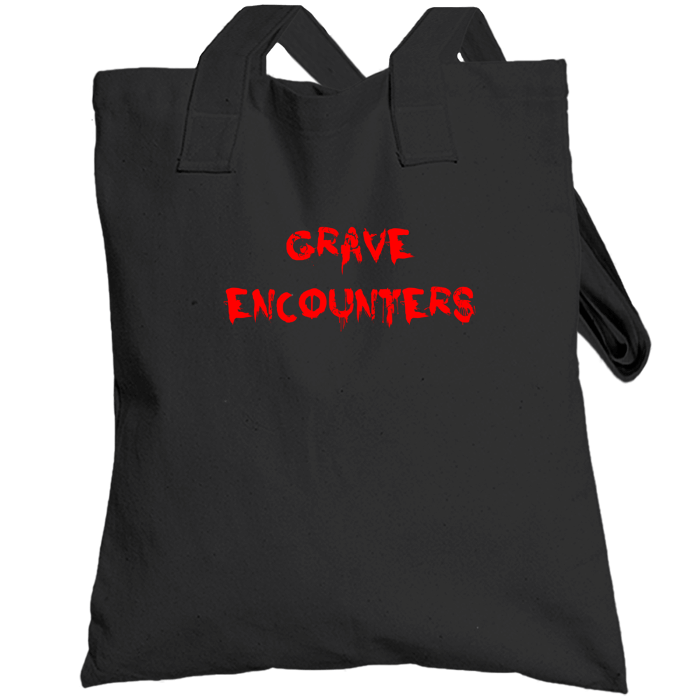Grave Encounters Horror Film Bloody Totebag Grave Encounters Horror Film Bloody Totebag