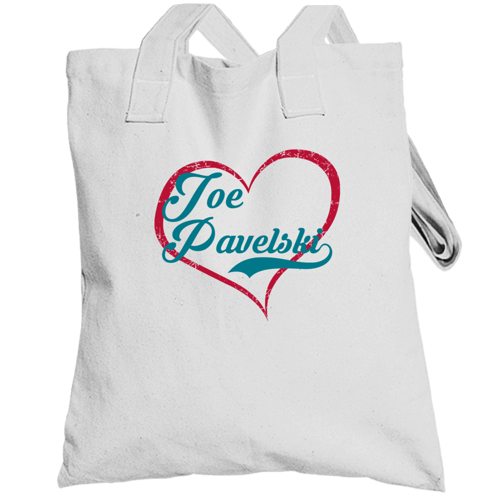 Love Joe Pavelski San Jose Hockey Player Fan Totebag