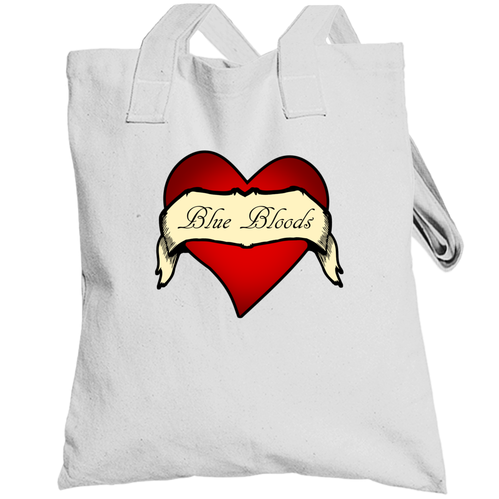 Blue Bloods Heart Tattoo Tv Totebag