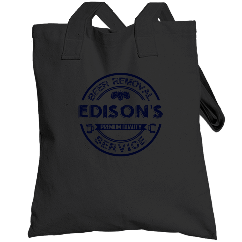 Edison's Beer Removal Service Personalized Party Totebag