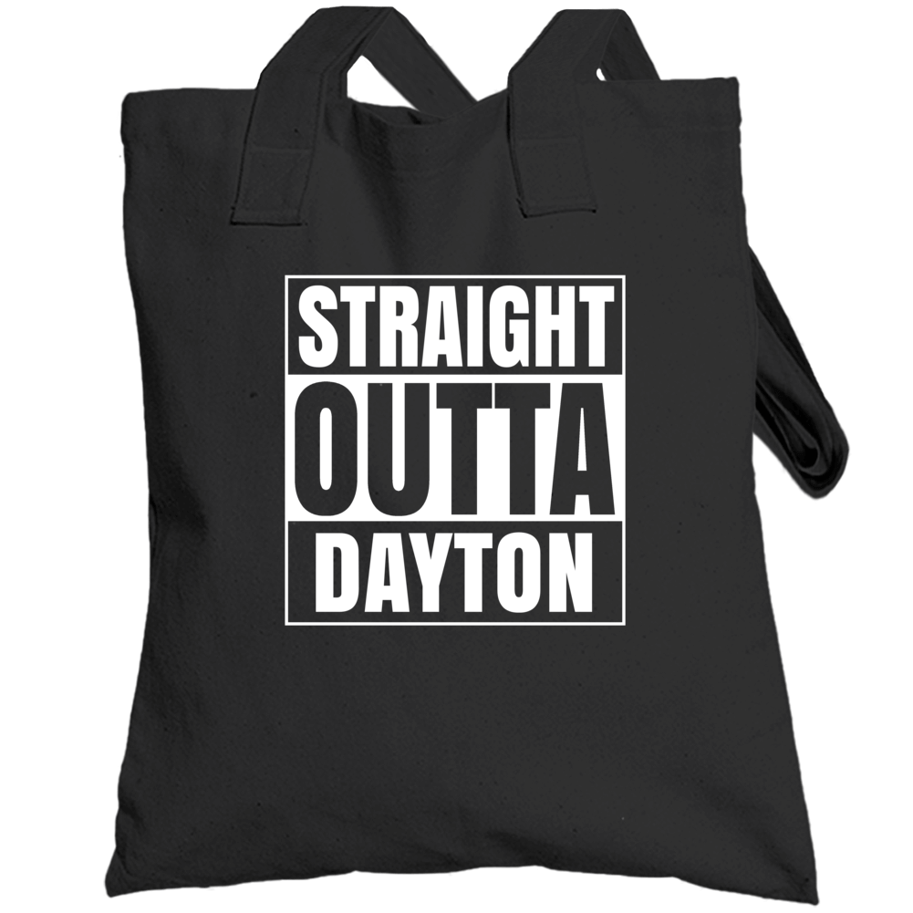 Straight Outta Dayton Kentucky City Parody Totebag Straight Outta Dayton Kentucky City Parody Totebag