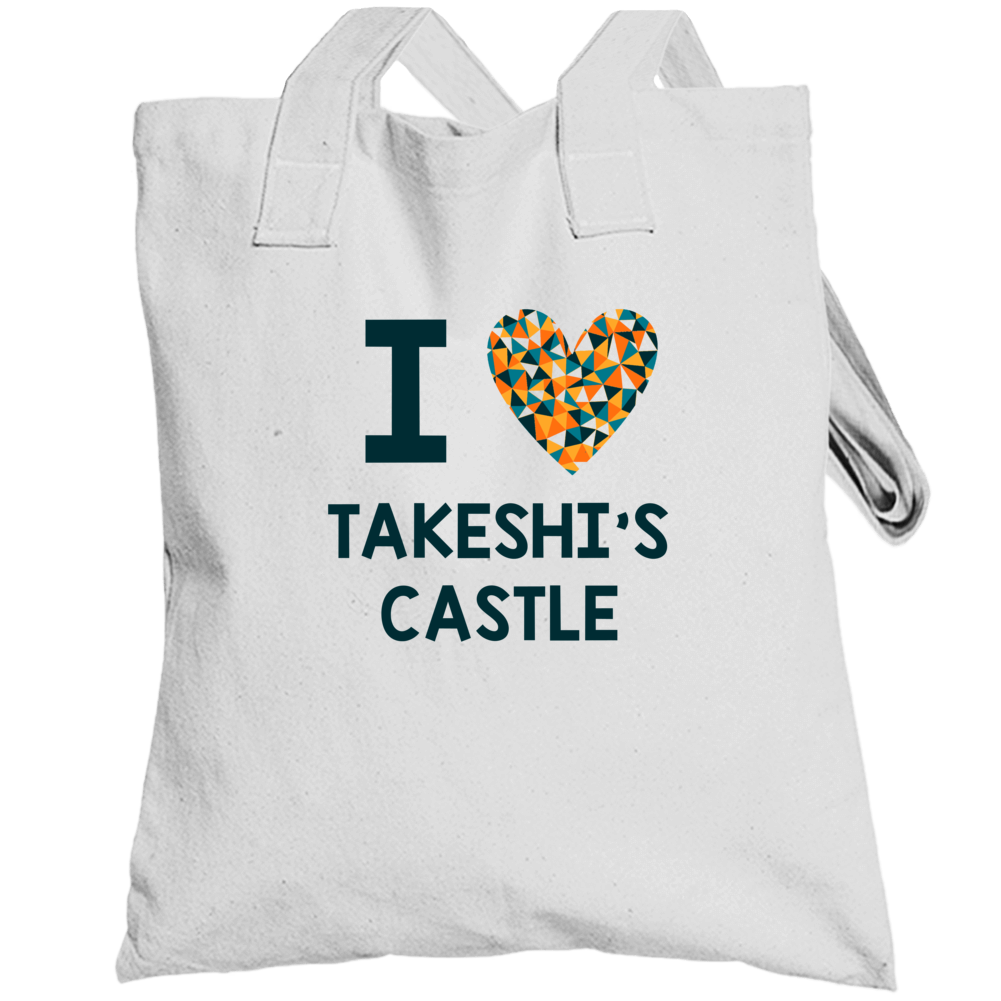 I Love Takeshi's Castle Favorite Tv Show Totebag I Love Takeshi's Castle Favorite Tv Show Totebag