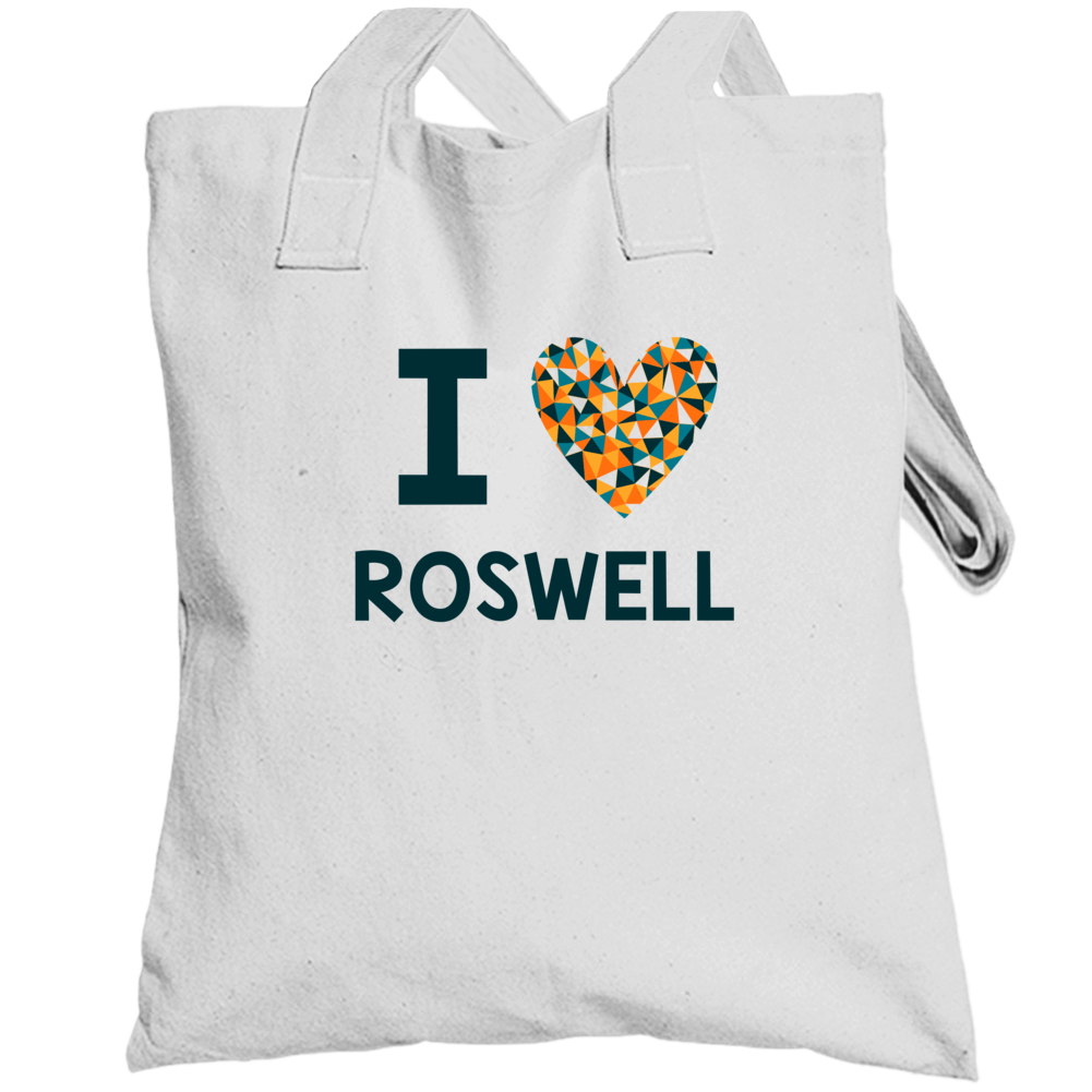 I Love Roswell Favorite Tv Show Totebag I Love Roswell Favorite Tv Show Totebag