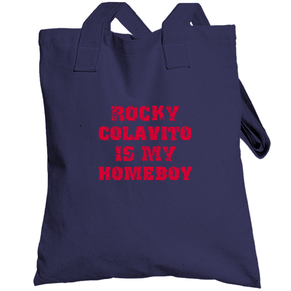 Rocky Colavito Cleveland Baseball Sports Is My Homeboy Totebag Rocky Colavito Cleveland Baseball Sports Is My Homeboy Totebag