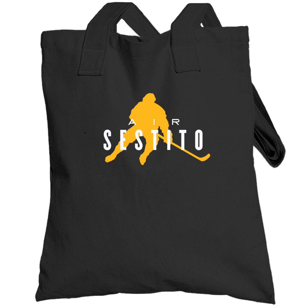 Air Tom Sestito Pittsburgh Hockey Totebag