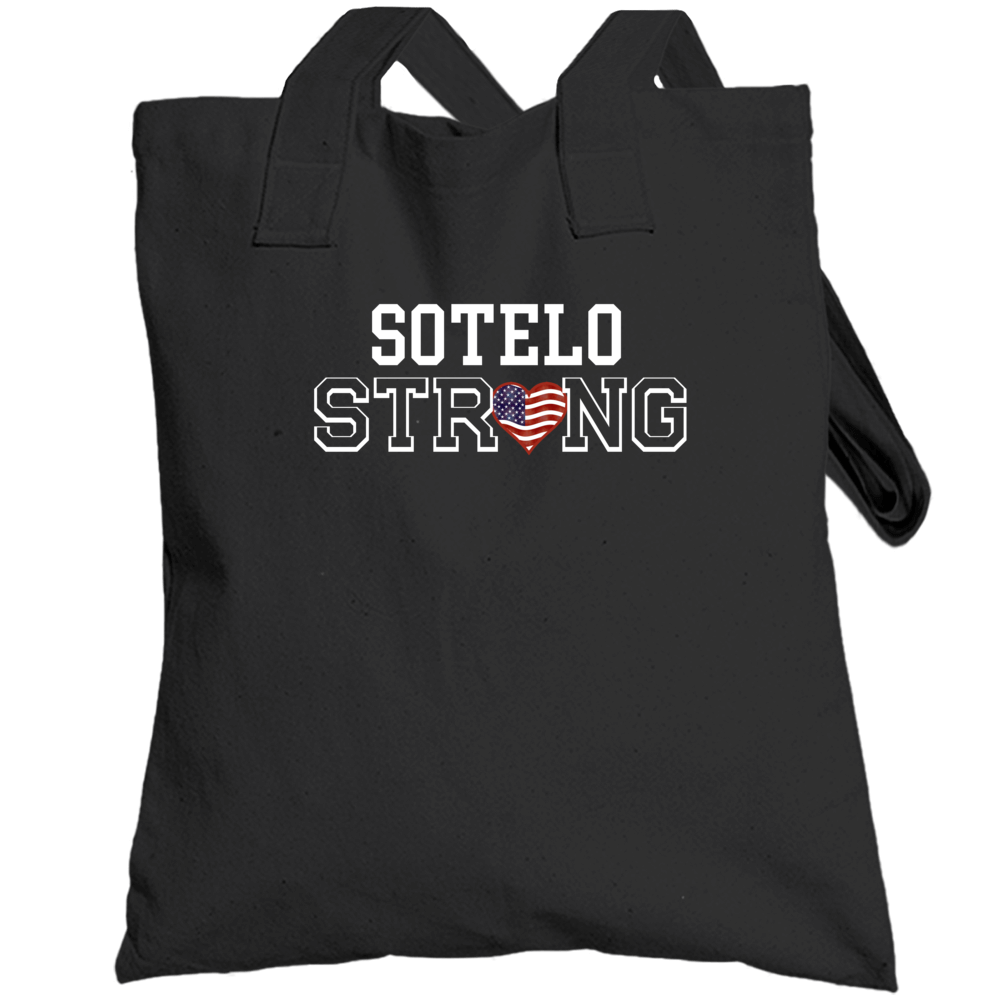 Sotelo Strong American Pride Family Last Name Cool Totebag
