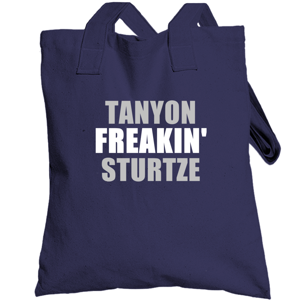 Tanyon Sturtze New York Brooklyn Baseball Sports Freakin Totebag