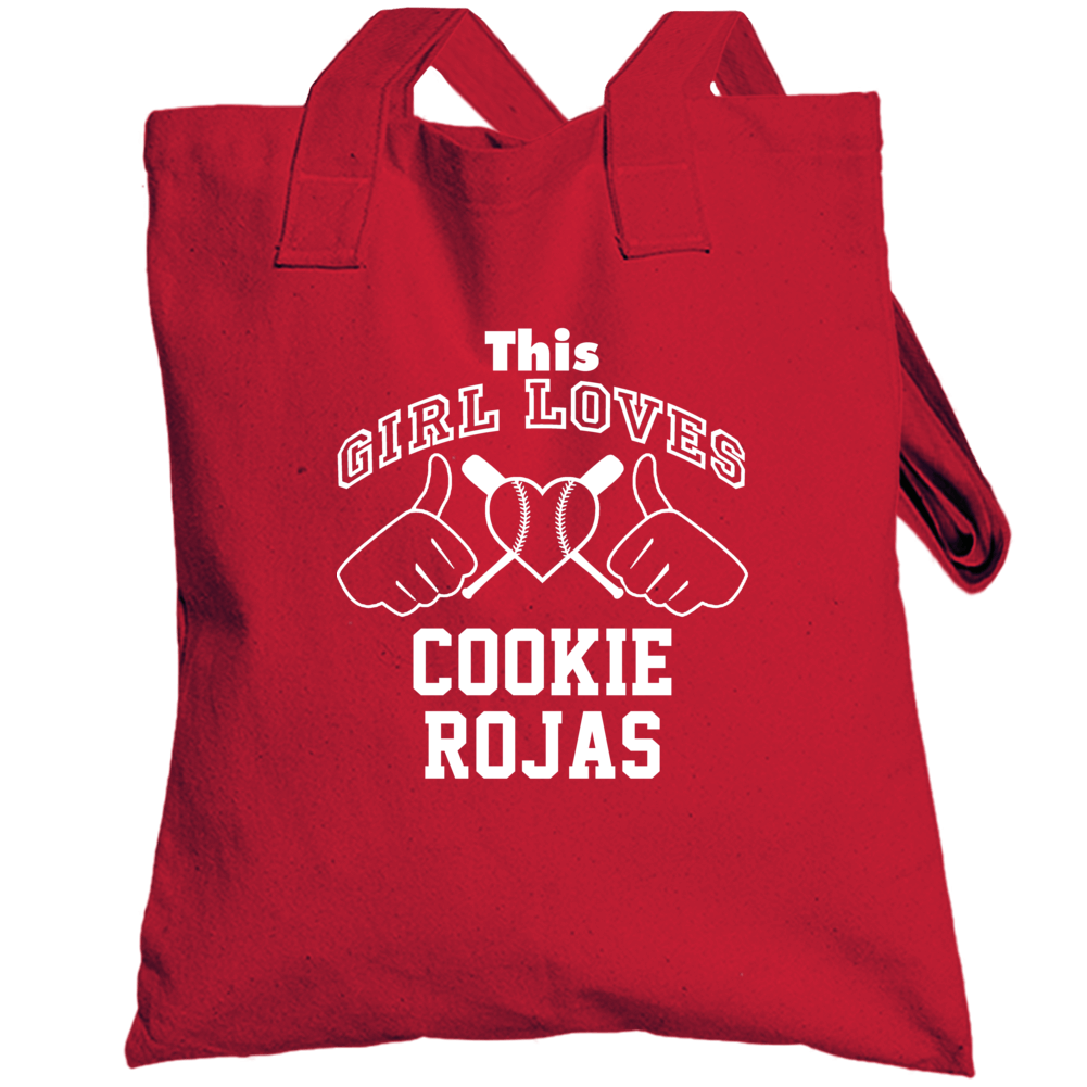 This Girl Loves Cookie Rojas Philadelphia Baseball Player Classic Tote This Girl Loves Cookie Rojas Philadelphia Baseball Player Classic Tote
