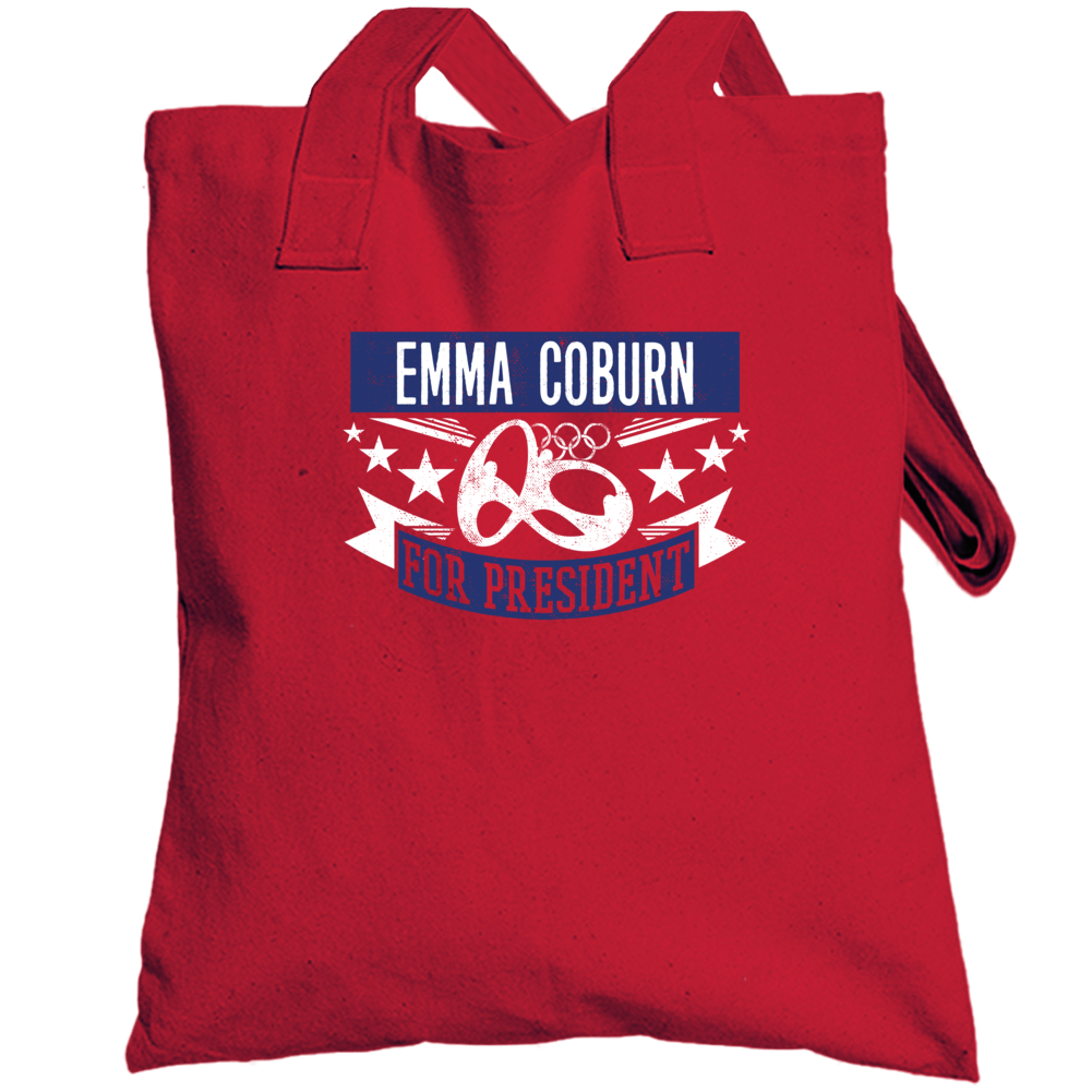 Emma Coburn For President Usa Track 3000 M Steeplechase Totebag Emma Coburn For President Usa Track 3000 M Steeplechase Totebag