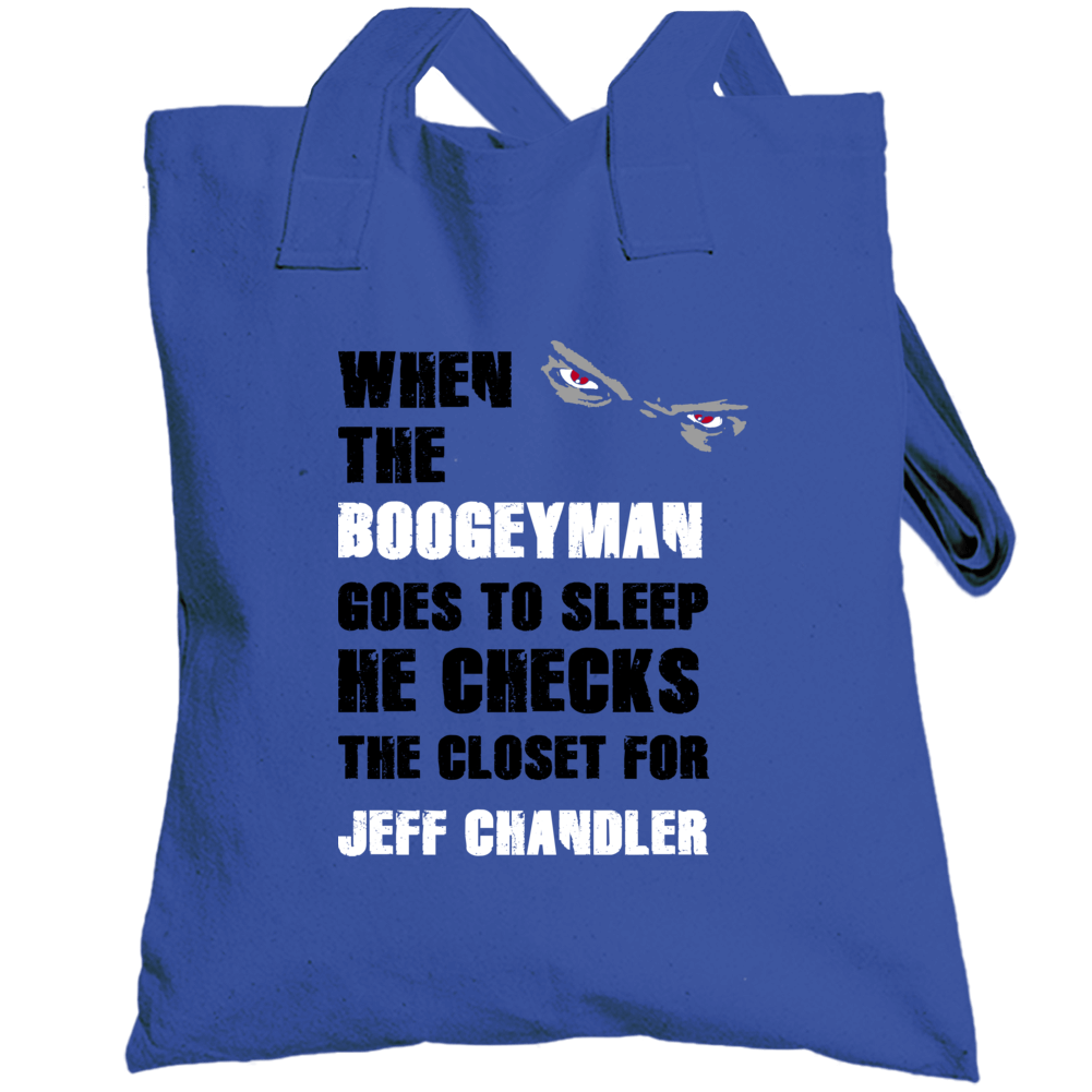 Jeff Chandler Charlotte North Carolina Boogeyman Totebag Jeff Chandler Charlotte North Carolina Boogeyman Totebag
