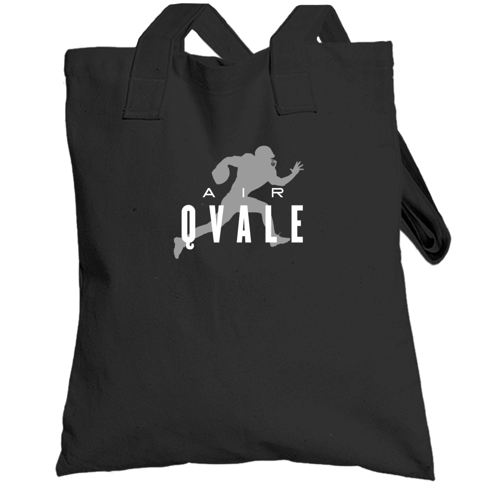 Air Brent Qvale New York Nyj Football Player Fan Parody Totebag