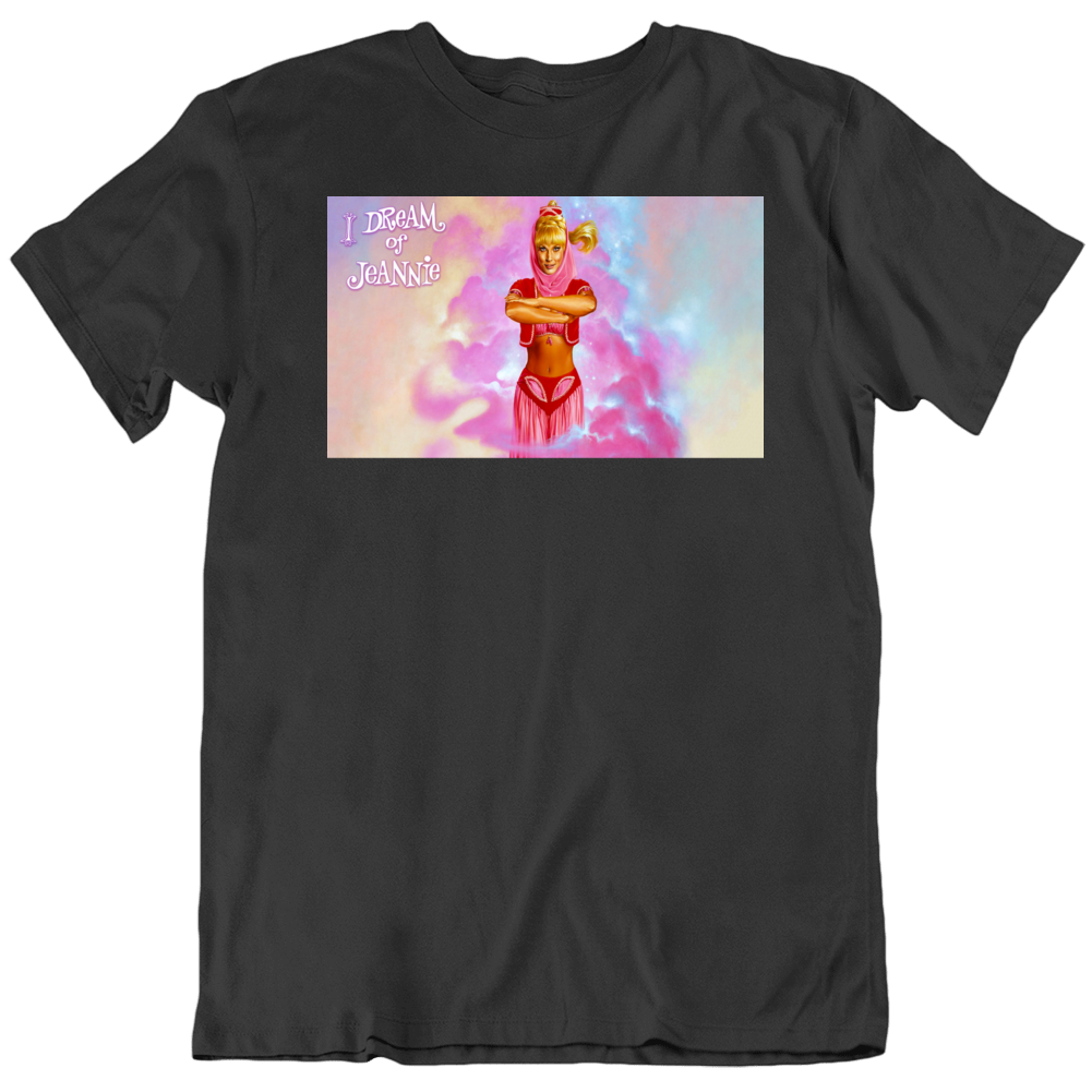 I Dream Of Jeannie Retro Tv Show Barbra Eden T Shirt