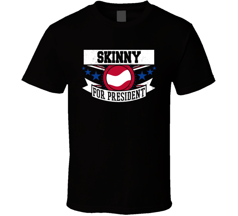 Skinny For President Starbucks Culture Lingo T Shirt