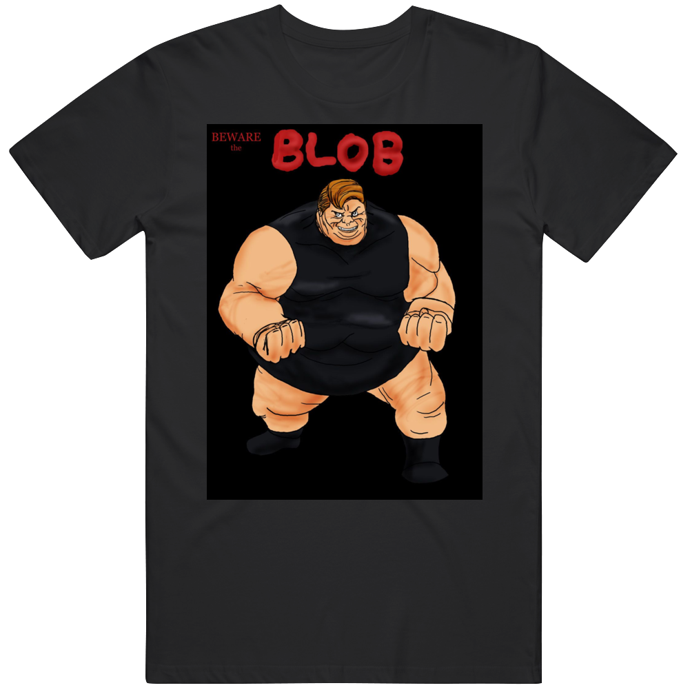 Blob Mutant Super Villain Comic Cartoon Movie Character Style T Shirt