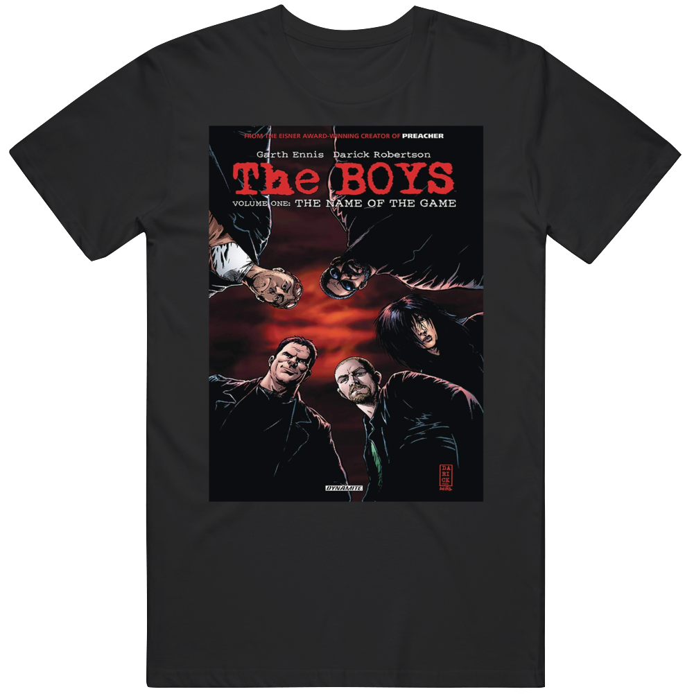 The Boys Issue 1 Comic Cover Style T Shirt