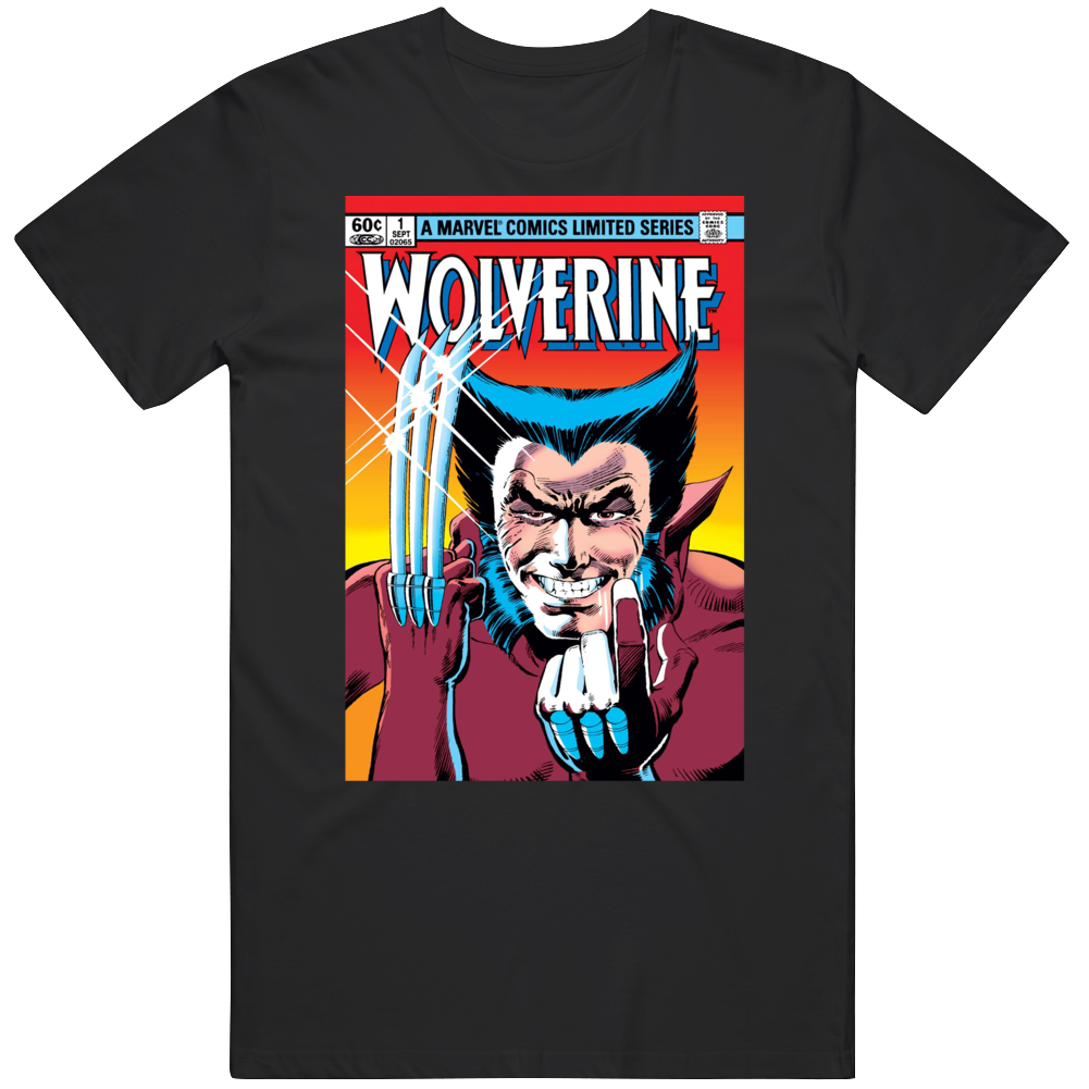 Wolverine Issue 1 Comic Cover Style T Shirt