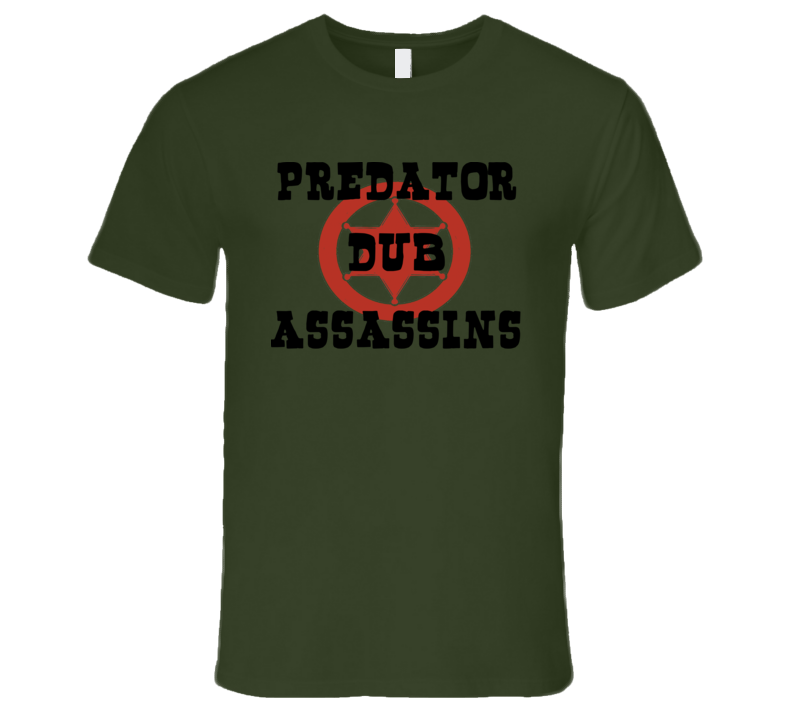 PDA Western Star blk+red print (Olive) T Shirt PDA Western Star blk+red print (Olive) T Shirt
