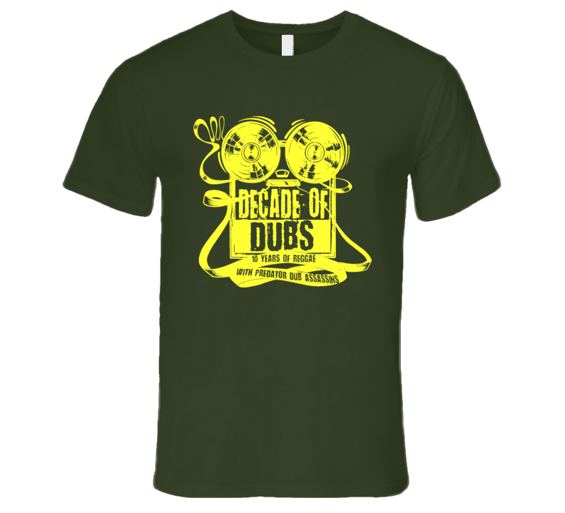 PDA DoD yellow print (olive) T Shirt PDA DoD yellow print (olive) T Shirt