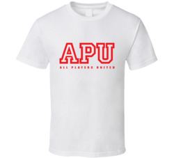 APU All Players United T Shirt 1086448