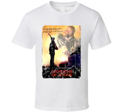Gardens Of Stone Movie Poster Retro Aged Look T Shirt 1390469