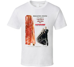 Octopussy Movie Poster Retro Aged Look T Shirt 1390565
