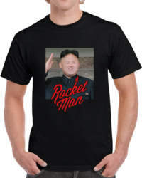 Rocket Man Trump Kim Jong Un T Shirt 31648831