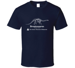 Cool Strange Vintage Brontosaurus Science Tshirt 32581832