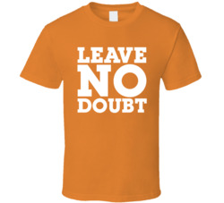 Clemson Leave No Doubt T Shirt 33079555