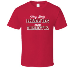 Alabama They Only Hate Us Cause They Ain't Us Tshirt 33079564