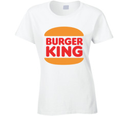 Burger King Retro Ladies T Shirt 36668140
