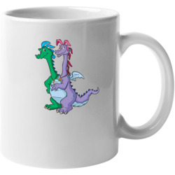 Dragon Tales Zak And Wheezie Mug 37456158