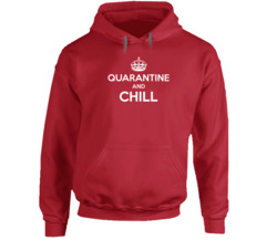Quarantine And Chill Hoodie 37710307