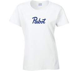 Pabst Beer Ladies T Shirt 38233110