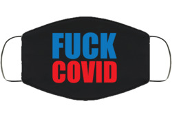 Fuck Covid Face Mask Cover 38332354