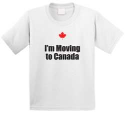 I'm Moving To Canada T Shirt 38457877