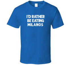 I'd Rather Be Eating Milanos Popular Snack Food Cool Unique Gift T Shirt 39148651