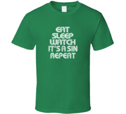 Eat Sleep Watch It's A Sin Repeat 2021 Popular Best Tv Television Show Cool Unique Gift T Shirt 39148981