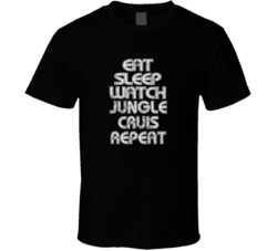 Eat Sleep Watch Jungle Cruis Repeat 2021 Popular Best Tv Television Show Cool Unique Gift T Shirt 39149048
