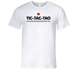 Tic-Tac-Tao 2015 Canada Junior IIHF Hockey Gold T Shirt 6029474