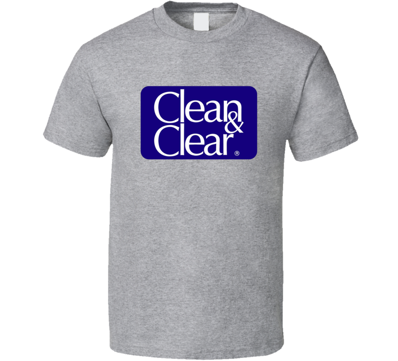 Cosmetics Company Clean And Clear Logo T Shirt 