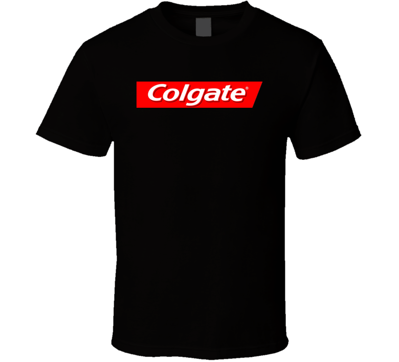 Cosmetics Colgate Logo T Shirt