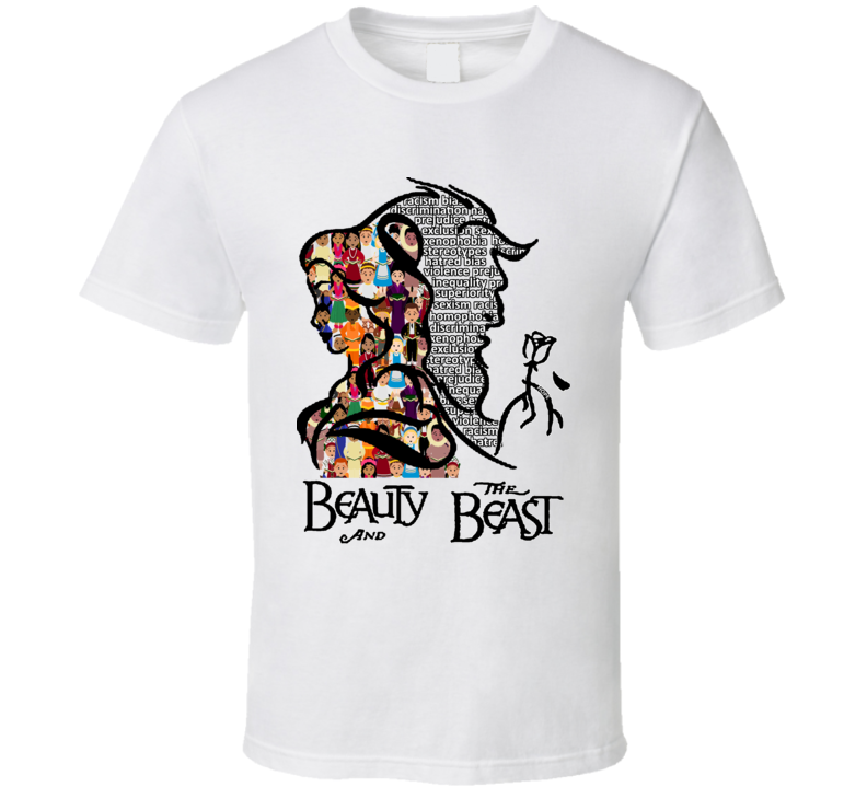 Beauty and the Beast Anti Trump T Shirt Beauty and the Beast Anti Trump T Shirt