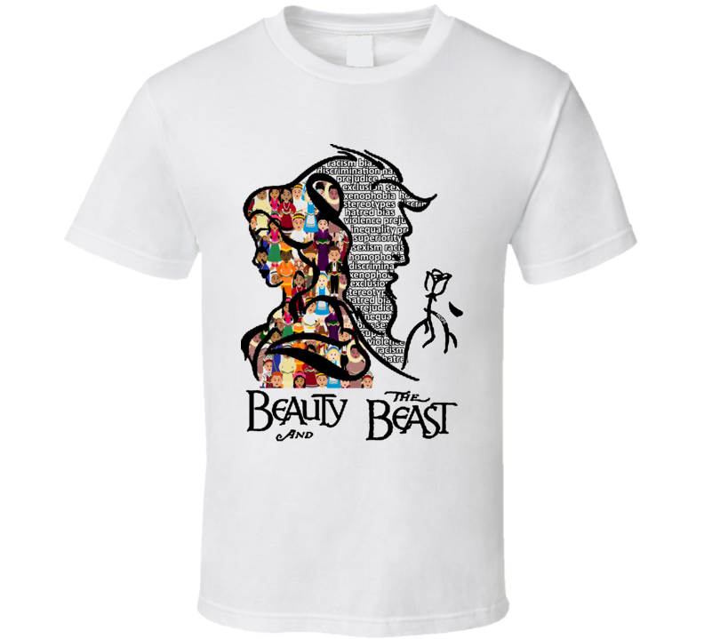 Beauty and the Beast Anti Trump T Shirt