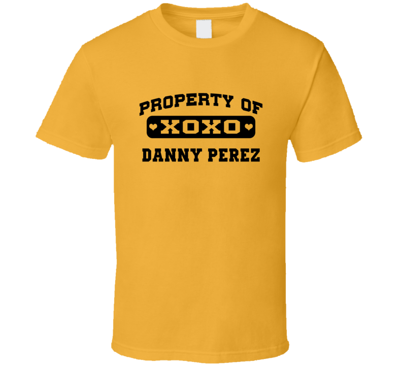 Property Of Danny Perez 1996 Milwaukee Baseball T Shirt