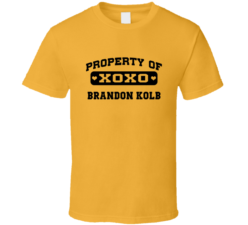 Property Of Brandon Kolb 2001 Milwaukee Baseball T Shirt