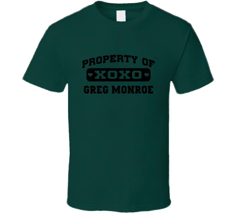 Property Of Tell Greg Monroe Basketball Milwaukee T Shirt