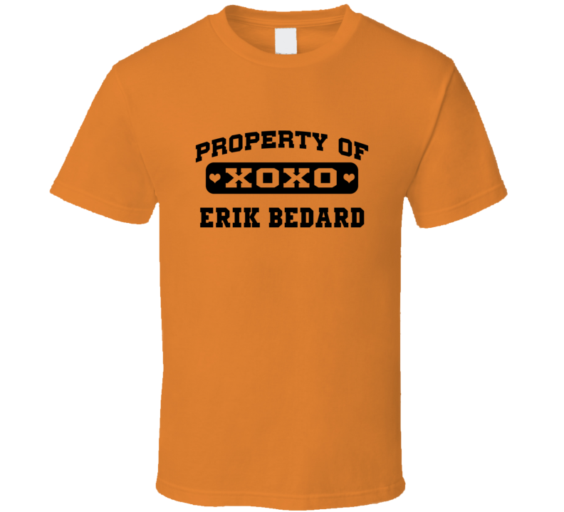 Property Of Erik Bedard 2007 Baltimore Baseball T Shirt
