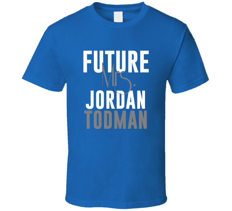 Future Mrs Jordan Todman Carolina Football T Shirt