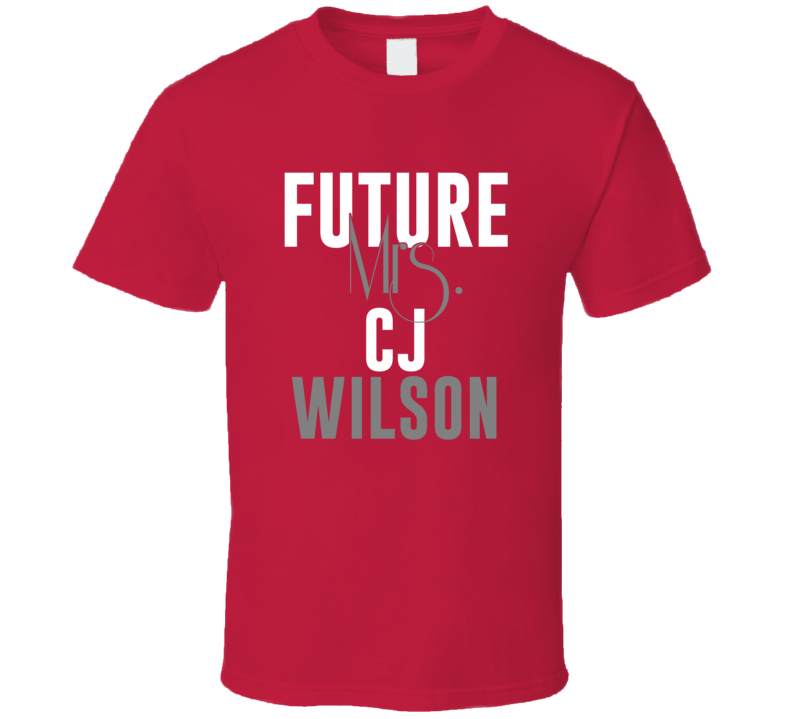 Future Mrs CJ Wilson Tampa Bay Football T Shirt