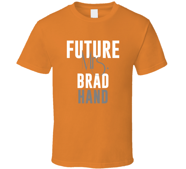 Future Mrs Brad Hand 2011 Miami FL Baseball T Shirt